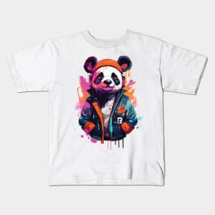 Streetwise Panda Kids T-Shirt